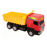 Brinquedo Caminhão Super Caçamba Vermelho Magic Toys