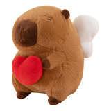 Brinquedo Capivara Mochila De Tartaruga M Fofa Pelúcia