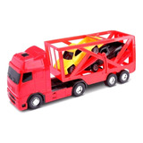 Brinquedo Mini Carreta Cegonha c/ 6 Carrinhos - Braskit - Shop Macrozao