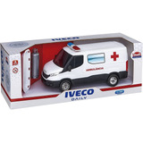 Brinquedo Carrinho Iveco Van Ambulância Cacessórios