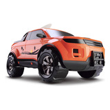 Brinquedo Carrinho Pick up Force Surfing Concept Roma Cor Laranja 1