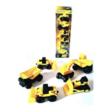 Brinquedo Carrinhos Construção Truck C 6 Pçs Fricção Coleção