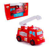 Brinquedo Carro Bombeiros Em Ação C Som E Luzes Tateti