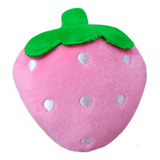 Brinquedo Cenoura De Pelúcia Médio Para Cães Pet Premium Cor Colorido Desenho Morango Rosa