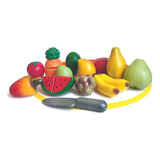 Brinquedo Cestinha Feirinha Frutas Orgânica Crec Crec 14 Pçs