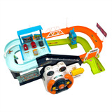 Brinquedo Circuito Automático Parque Com Cenário Acessórios