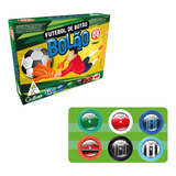 Brinquedo Clássico Futebol De Botão 6 Times Com 92 Peças