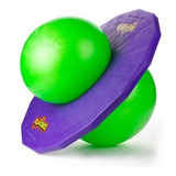 Brinquedo Clássico Pogobol Verde E Roxo