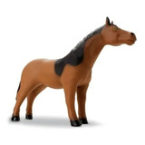 Brinquedo Coleção Animal Fazenda Cavalo C Som
