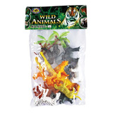 Brinquedo Conjunto Animais Da Selva No Saquinho Polibrinq