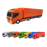 Brinquedo Criança Caminhão Iveco Hiway Bau