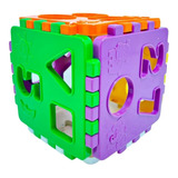 Brinquedo Cubo Montar Educativo Encaixe Presente