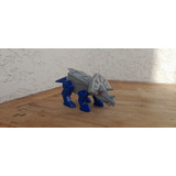 Brinquedo Cyberdino Triceraptor Revista Recreio