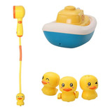 Brinquedo De Banho Infantil Patinho Com Chuveirinho