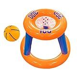 Brinquedo De Cesta De Basquete Aquático Conjunto De Cesta De Basquete De Piscina Brinquedos Infláveis Para Piscina De Cesta De Basquete Com Basquete Jogos De Piscina Dobráveis Portáteis Para