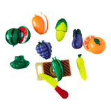 Brinquedo De Comida Para Cortar Com Velcro Frutas E Legumes