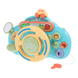 Brinquedo De Condução Musical Volante Toy Crystal