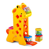 Brinquedo De Encaixar Girafa Com Blocos 6m Fisher Price