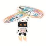 Brinquedo De Helicóptero Voador De Indução Mini Voador Drone Helicóptero Infravermelho Indução LED Remoto Spinner Com Luzes 360 Girando Girando UFO Seguro Para Crianças Adultos Generic