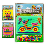 Brinquedo De Montar Coloridos Educativo Pedagógico Mosaico