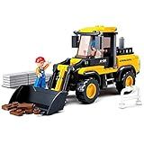 Brinquedo De Montar Constru O Empilhadeira 212pcs Br827