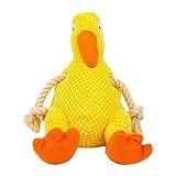 Brinquedo De Pelúcia De Cachorro Para Mastigadores Agressivos Desenhos Animados Em Forma De Galinha Durável Brinquedos De Pelúcia Barulhentos Brinquedos De Mastigar Para Cães Grandes Brinquedo De