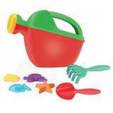 Brinquedo De Praia Regador Com Acessorios E Forminhas