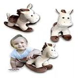 Brinquedo Decoratio Cavalinho Cavalo Pelúcia De Balanço 25cm Adorável Fofo Para Bebês E Crianças Interativo E Antialérgico