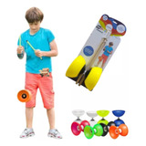 Brinquedo Diabolô Yoyo Malabares Com Baquetas Multikids