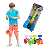 Brinquedo Diabolô Yoyo Malabares Com Baquetas Multikids