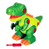 Brinquedo Didático Dinossauro De Montar Com