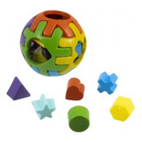 Brinquedo Didático Educativo De Encaixar Forma Bola Baby Cor Colorido