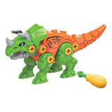 Brinquedo Dinossauro Monta E Desmonta Jurássico Educativo