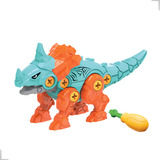 Brinquedo Dinossauro Robo Articulável Monta E