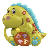 Brinquedo Dinossauro Teclado Musical Infantil Sons