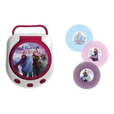 Brinquedo Disney Frozen Cd Player Toca Musica Candide 8300