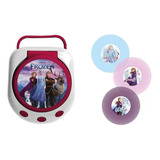 Brinquedo Disney Frozen Cd Player Toca Musica Candide 8300