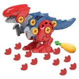 Brinquedo Educativo Dinossauro Monta E Desmonta Com Chave