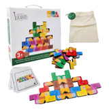 Brinquedo Educativo Infantil Empilhe Tucano Presente 3 Anos
