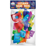 Brinquedo Educativo Letras Números 30 Peças 4 Anos Big Star