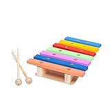 Brinquedo Educativo Lira Xilofone Musical Infantil 7 Teclas