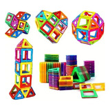 Brinquedo Educativo Magnético De Montar Imã 50pçs Família