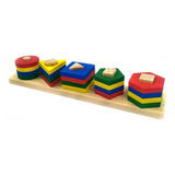 Brinquedo Educativo Pirâmides Retangular Colunas 21