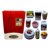 Brinquedo Eletrodoméstico Mini Geladeira Pequena Duplex Infantil Com Som E Luz Acompanha Acessórios Brincadeira Brincar De Casa Casinha De Boneca Na Cozinha Happy House