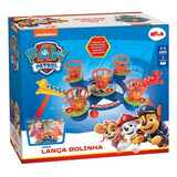 Brinquedo Elka Jogo Lança Bolinha Patrulha Canina Basquete
