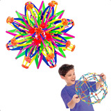 Brinquedo Esfera Mágica Hoberman Abre Fecha Lançar Divertido