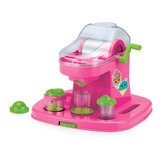 Brinquedo Fábrica De Sorvete Sorveteria Infantil Xplast Cor Rosa