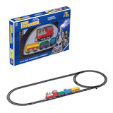 Brinquedo Ferrorama Trem Expresso Com Trilho Oval Trenzinho