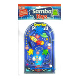 Brinquedo Fliperama 18cm Infantil Pinball Samba