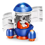 Brinquedo Foguete Espacial Infantil Com Astronauta